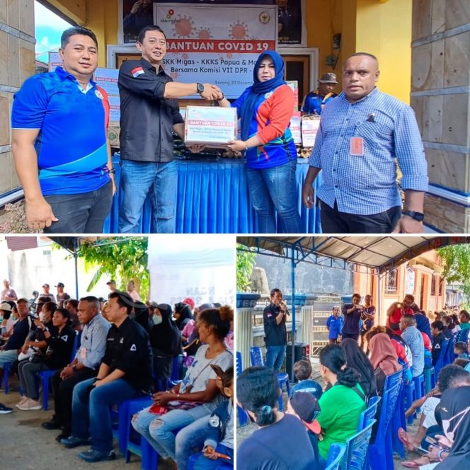 
 Berbagi Kasih, SKK Migas Bersama DPR RI Komisi VII Bantu Masyarakat di Kota Sorong