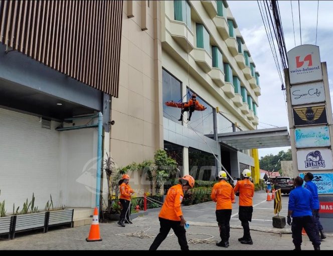 
 Simulasi Tanggap Darurat Bencana Di MCM Guna Melatih Kesiapsiagaan Potensi SAR