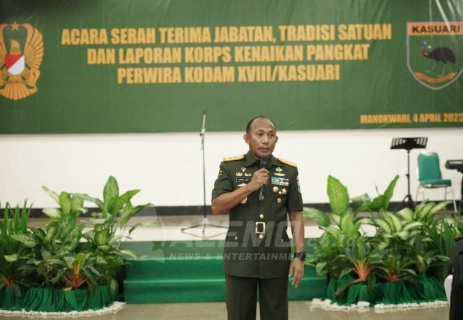 
 Pangdam Kasuari Ingatkan Prajuritnya Selalu Hidup Sederhana Dan Bijak Bermedsos