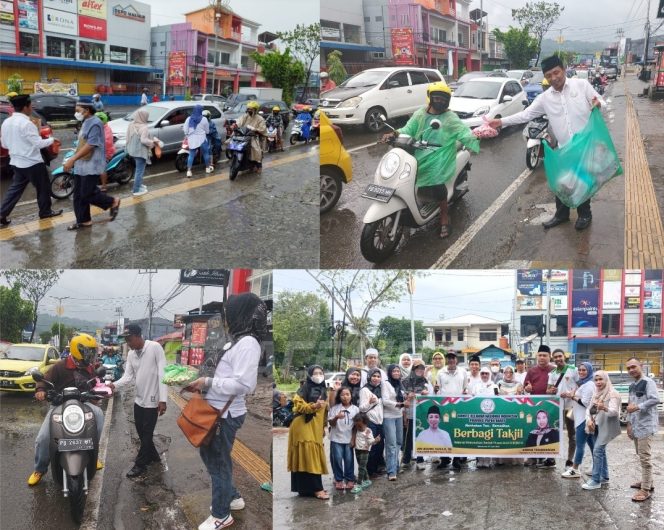
 DPW KORNI Papua Barat Perkenalkan Diri Dengan Berbagi Takjil