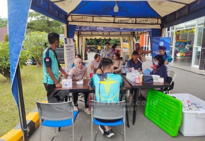 
 Jasa Raharja Manokwari Hadirkan Pemeriksaan Kesehatan Gratis Di AFM 2023