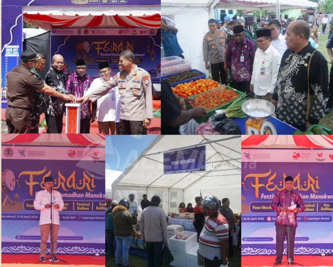 
 Cegah Inflasi, BI Bersama TPID Papua Barat Gelar Festival Ramadhan Manokwari