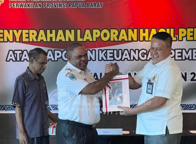 
 Pemkab Manokwari Kembali Raih WTP Dari BPK RI, Ada Catatan Yang Harus Di Tindaklanjuti