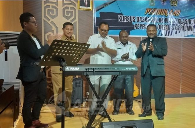 
 Gali Potensi Musik Di Manokwari, LPPD Papua Barat Gelar Kursus Musik
