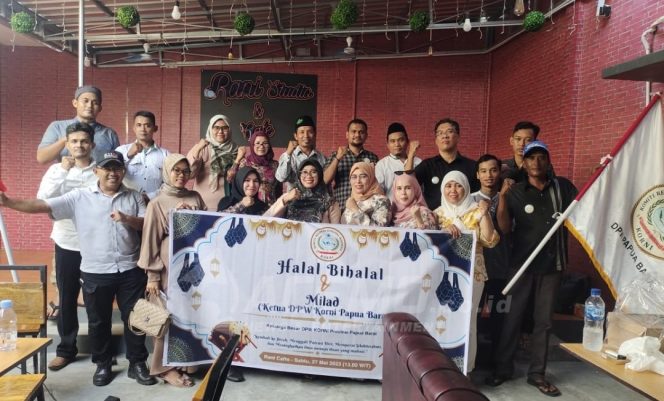 
 Perkuat Silaturahmi, DPW KORNI Papua Barat Gelar Halal Bi Halal