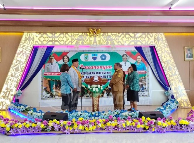 
 Pemprov PB Dukung Pencanangan Kebijakan Intervensi Penangangan Stunting di Manokwari