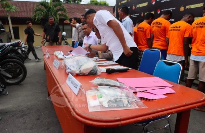 
 Satnarkoba Polresta Manokwari Tangkap Tiga Tersangka Pengedar Narkoba