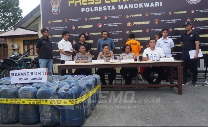 
 Timbun BBM Biosolar Sebanyak 1.225 L, KS Diciduk Polisi