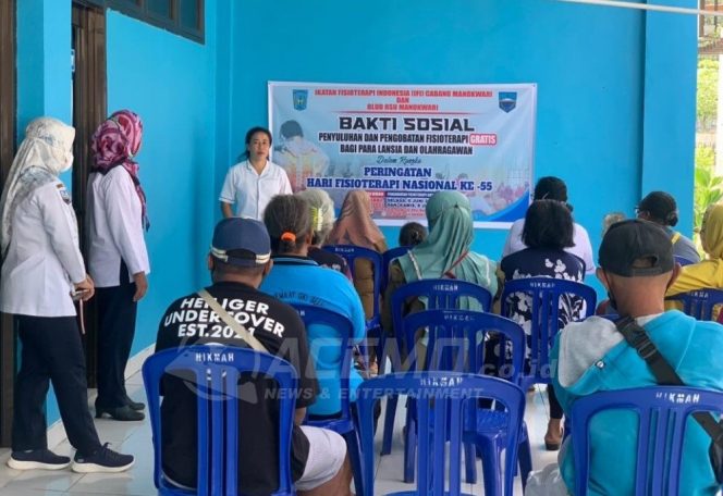 
 Peringati Hari Fisioterapi Ke-55, IFI Kab. Manokwari Gelar Pengobatan Gratis