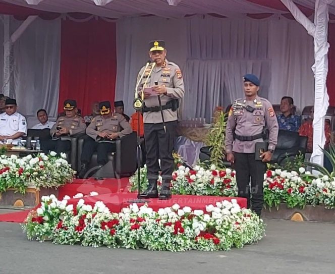 
 Pimpin Apel Satkamling, Kapolda PB : Masyarakat Berperan Penting Jaga Kamtibmas Di Wilayahnya