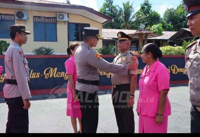 
 Naik Pangkat, 16 Personil Polresta Manokwari Diharapkan Jadi Teladan