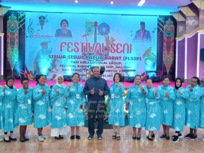 
 Pj. Gubernur Waterpauw Hadiri Fesitival FLS2P, Dorong kreatifitas Generasi Muda
