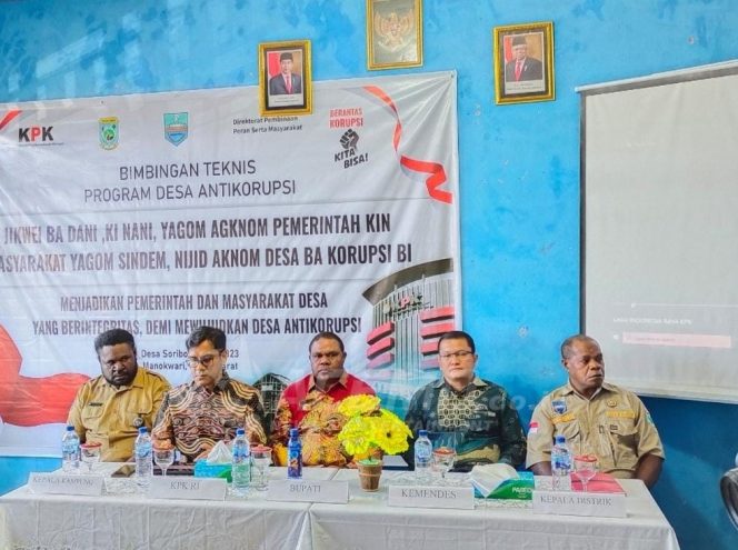 
 Kampung Soribo Terpilih Jadi Calon Kampung Anti Korupsi Oleh KPK
