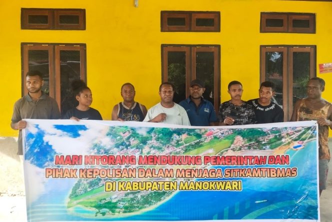 
 Tokoh Masyarakat Suku Arfak Ajak Warga Manokwari Jaga Keamanan