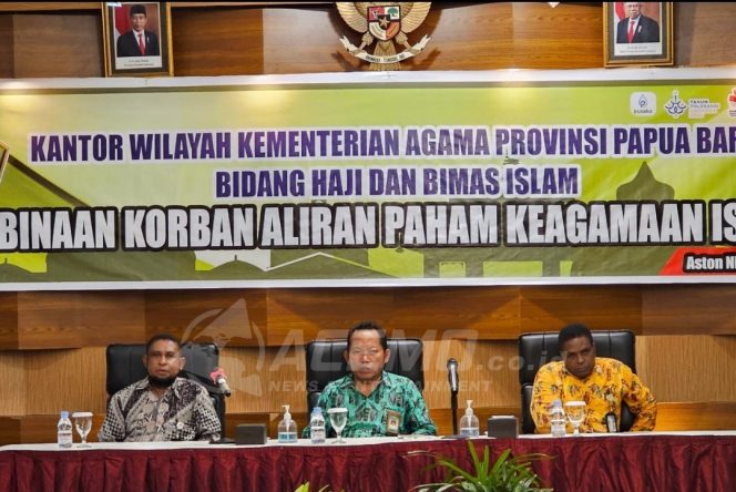 
 Kanwil Kemenag Papua Barat Gelar Pembinaan Korban Aliran Paham Keagamaan Islam