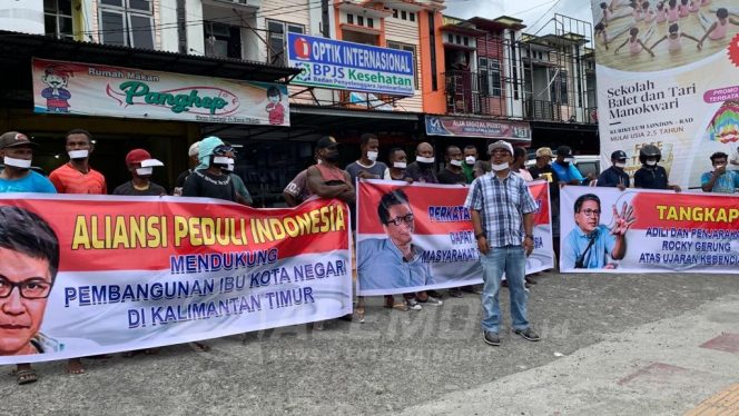 
 API Papua Barat Desak Polri Proses Hukum Rocky Gerung Yang Diduga Hina Presiden