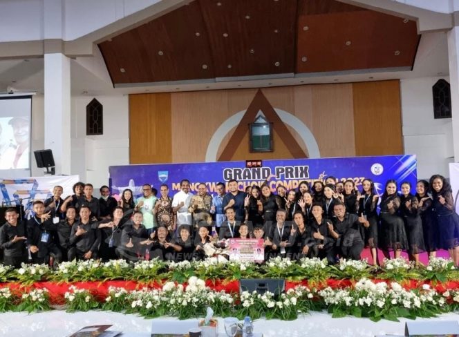
 Caritas Choral Raih Gold Medal di Grand Prix Manokwari Choir Competition 2023