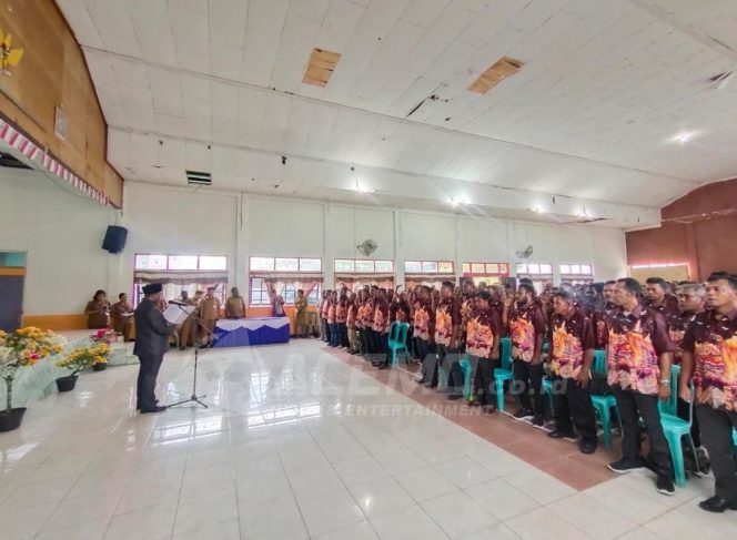 
 Bupati Manokwari Lantik Bamuskam 91 Kampung Di Waprawamasi