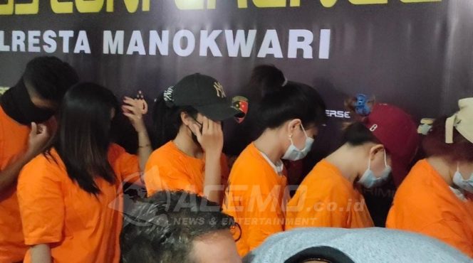 
 Enam Pelaku Prostitusi Aplikasi Michat Diringkus Polresta Manokwari