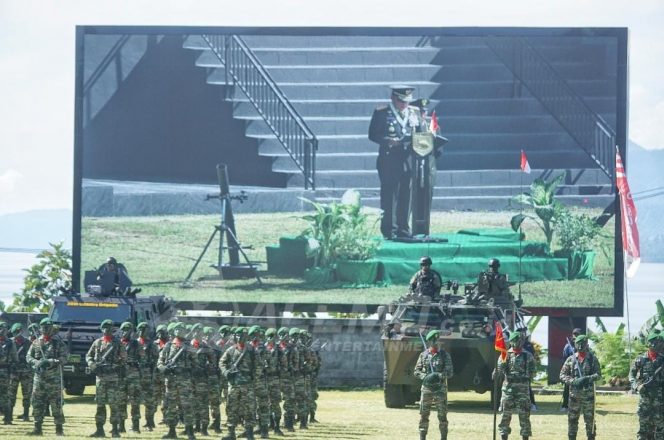 
 HUT ke-78 TNI, Kawal Demokrasi dan Komitmen Jaga Netralitas