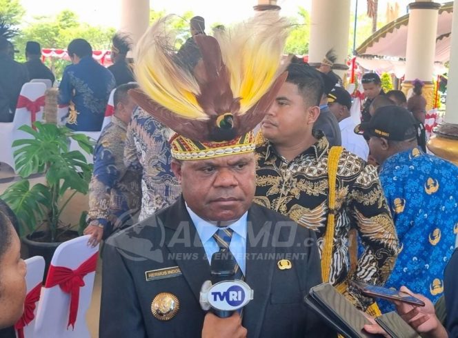 
 Hadiri HUT Papua Barat, Bupati Manokwari: Persoalan Daerah Jadi Tanggung Jawab Bersama