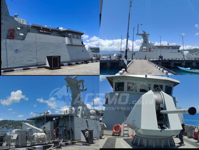 
 KRI Panah 626 Milik Koarmada III Pertama Kali Berlabuh di Manokwari