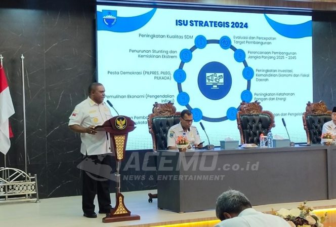 
 Satukan Persepsi, Bupati Manokwari Paparkan Isu Strategis Di Tahun 2024