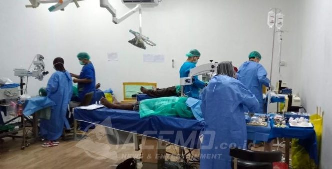 
 Semarak HUT Manokwari, RSUD Manokwari Operasi Katarak Gratis 150 Pasien