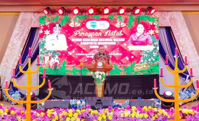 
 Ini Pesan Bupati Hermus Pada Perayaan Natal Dekranasda Kab. Manokwari