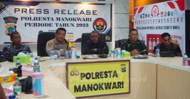 
 Narkoba dan Miras Dominasi Kasus Sepanjang 2023 Di Wilhum Polresta Manokwari