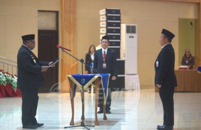 
 PJ. Gubernur Papua Barat Kukuhkan Kepala BPKP, Lepot Setyanto