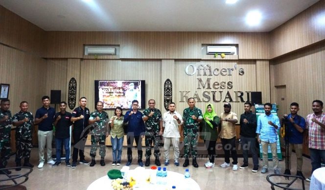 
 Jelang Pemilu, Pangdam XVIII/Kasuari Ajak Insan Pers Jaga Kamtibmas Melalui Berita Yang Sejuk