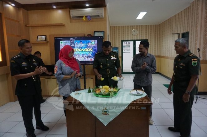
 HUT Penerangan AD Ke-73, Kapendam XVIII/Kasuari Apresiasi Sinergitas Bersama Insan Pers
