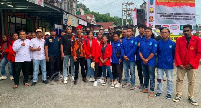 
 Ormas, Aktivis dan Mahasiswa Deklarasi Pemilu Damai Ajak Masyarakat Gunakan Hak Pilih