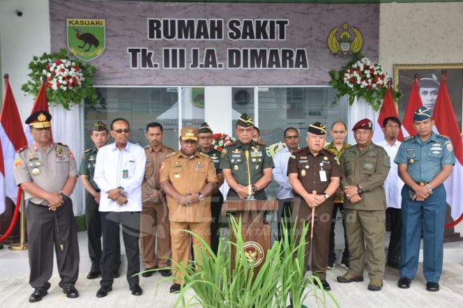 
 Presiden Jokowi Resmikan RS PPN Dan 25 RS TNI Termasuk RS J.A. Dimara Manokwari