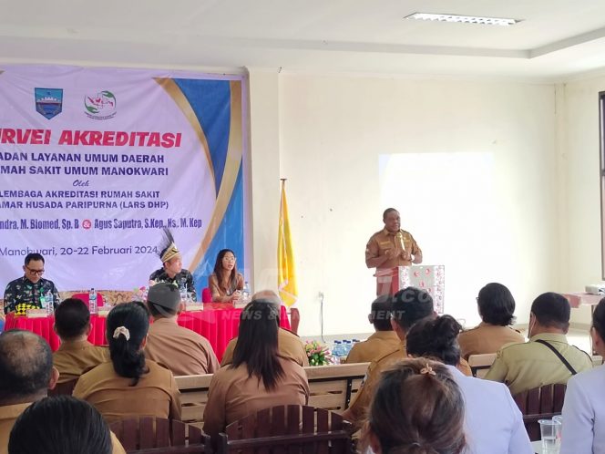 
 BLUD RSUD Manokwari Ikuti Survei Akreditasi, Jadi Pedoman Peningkatan Kualitas Pelayanan