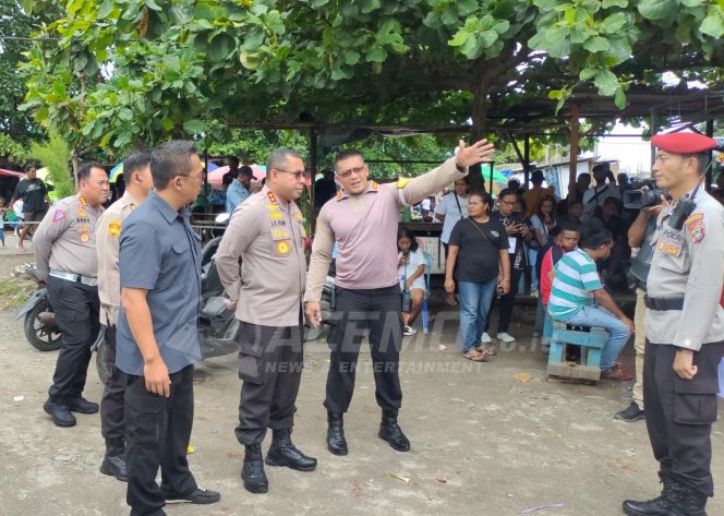 
 Pelaksanaan PSU Di Manokwari Di Kawal Ketat Personil Kepolisian