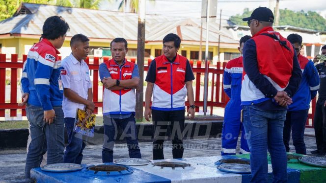 
 Pertamina Tinjau Kesiapan Sarfas SPBU Di Nabire dan Berbagi Takjil Gratis