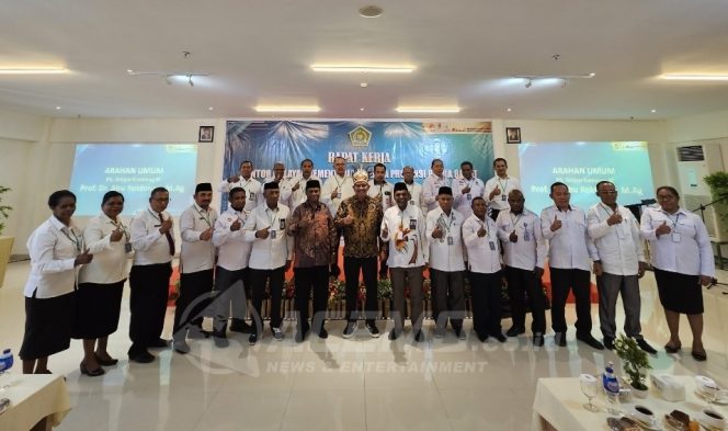 
 Buka Raker Kemenag PB, Plt.Sekjen Kemanag RI Pesan Tingkatkan Inovasi Kolaborasi Lintas Sektor