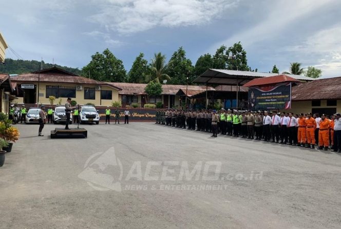 
 Polresta Manokwari Gelar Apel Operasi Ketupat Mansinam 2024, Dilaksanakan Selama 13 Hari Kedepan