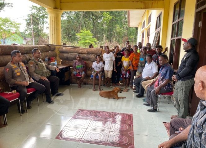 
 Kuker Ke Maybrat, Kapolda PB Tatap Muka Bersama Warga Dan Pantau Kamtibmas