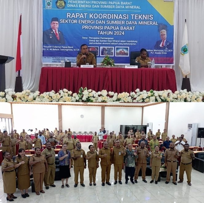 
 Sinkronisasi Data ESDM dan Percepat Elektrifikasi, Dinas ESDM Papua Barat Gelar Rakornis