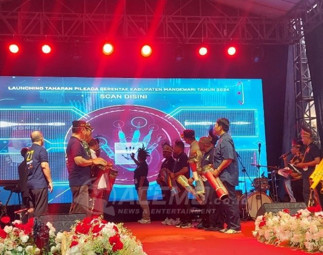 
 KPU Manokwari Launching Tahapan Pilkada 2024, Komitmen Sukseskan Pesta Demokrasi