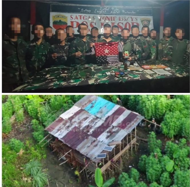 
 Usai Baku Tembak, Pasukan Yudha Sakti Sukses Kuasai Sarang OPM Di Maybrat