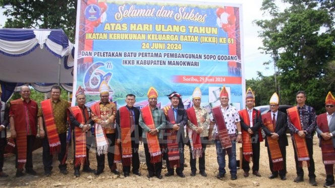 
 HUT ke-61 IKKB Manokwari, Awal Mula Pembangunan Sopo Godang