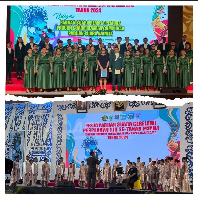 
 PSRP & PSA Jadi Kategori Favorit Di Ajang Pesparawi XIV Se-Tanah Papua Tingkat PB dan PBD