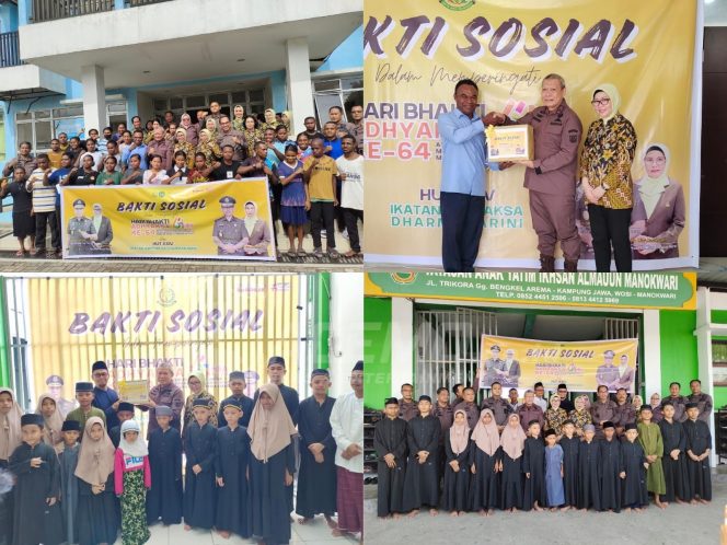 
 Kejaksaan Tinggi Papua Barat Berbagi Kasih Dengan Anak Panti Asuhan Dan SPGJ