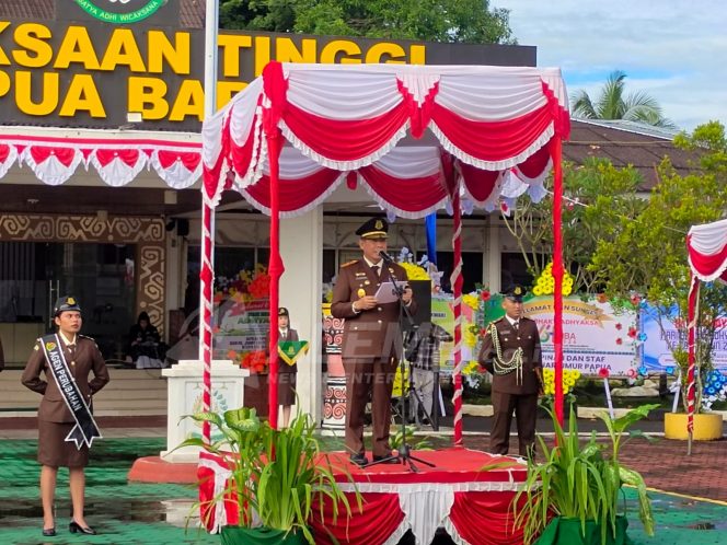 
 Hari Bhakti Adhyaksa ke-64, Jaksa Agung Pesan Tingkatkan Kepercayaan Masyarakat