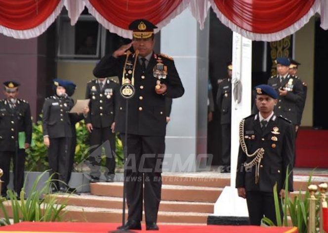 
 Kapolda Papua Barat Pimpin Upacara Hari Bhayangkara Ke-78 Tahun 2024