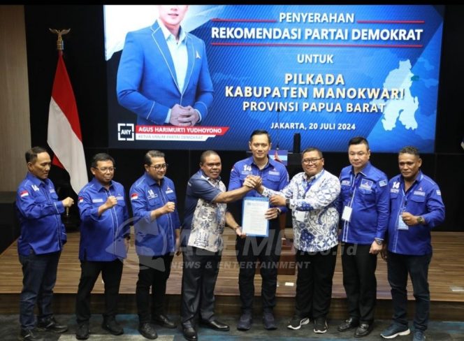 
 Partai Demokrat Resmi Usung Pasangan HERO di Pilkada Manokwari